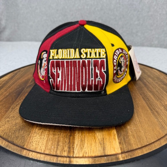 Drew Pearson Headwear Other - Vintage FSU Seminoles Snapback Hat Florida State Drew Pearson NWT Logo